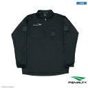 ペナルティ ロングTシャツ [pu-7910 レフリートップ長袖] penalty フットサル ウェア 審判 レフェリー ロングTシャツ ペナルティ Tシャツ 【ネコポス対応】【単品商品】