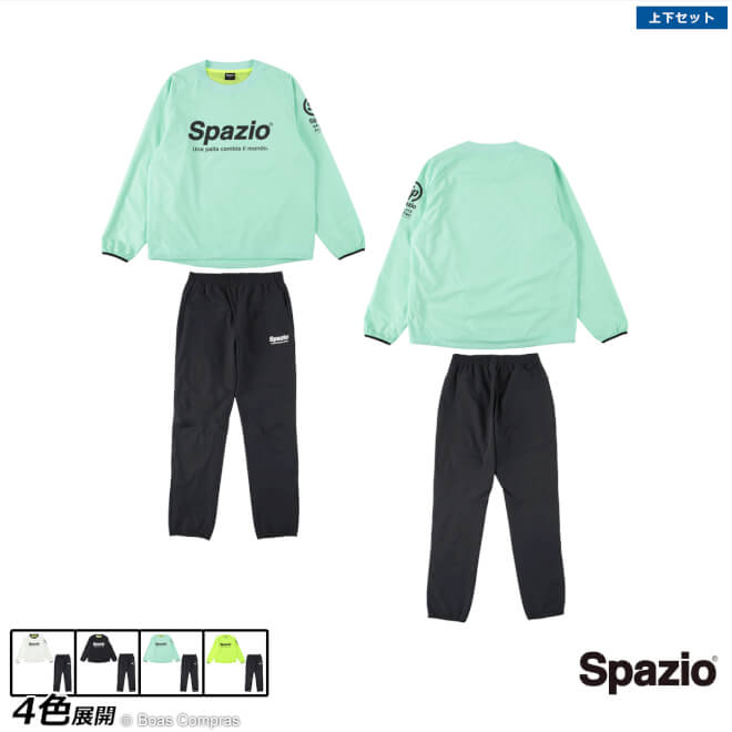 スパッツィオ トレーニングウェア上下セット [ge-0885 spazioピステ上下セット] spazio フットサル ウェア 上下 セット 【送料無料】【ネコポス不可】【単品商品】 その1