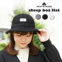 50%OFF SALE 半額 値下げ ODOG シープ ボア ワッペン メトロハット ブラック グレー アイボリー ふわふわ もこもこ 暖かい 秋冬 アウトドア...
