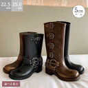 ブーツ レディース エンジニアブーツ ショートブーツ ワークブーツ ロングブーツ ロング丈 ミドルブーツ 疲れない ぺたんこ 25cm 厚底 歩きやすい 大きい...
