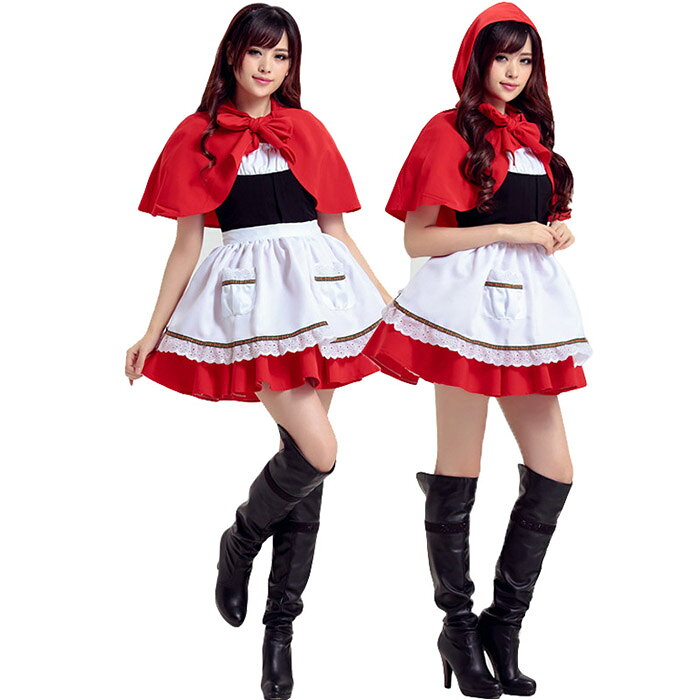 コスプレ 衣装 ハロウィン 赤ずきん フード 衣装 フルセット 仮装 衣装 コスチューム こすぷれ コス おすすめ 可愛い 男ウケ セクシー 大きいサイズ 大人 レディース ハロウィンコスプレ コスプレ衣装 可愛い コスプレ