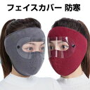 フェイスカバー冬用 自転車 マスク バイク用 PM2.5対応 息苦しくない 通気性 覆面 目出し帽 防風撥水 防寒保温 サイズ調整可能 やさしい肌触り フェイス...