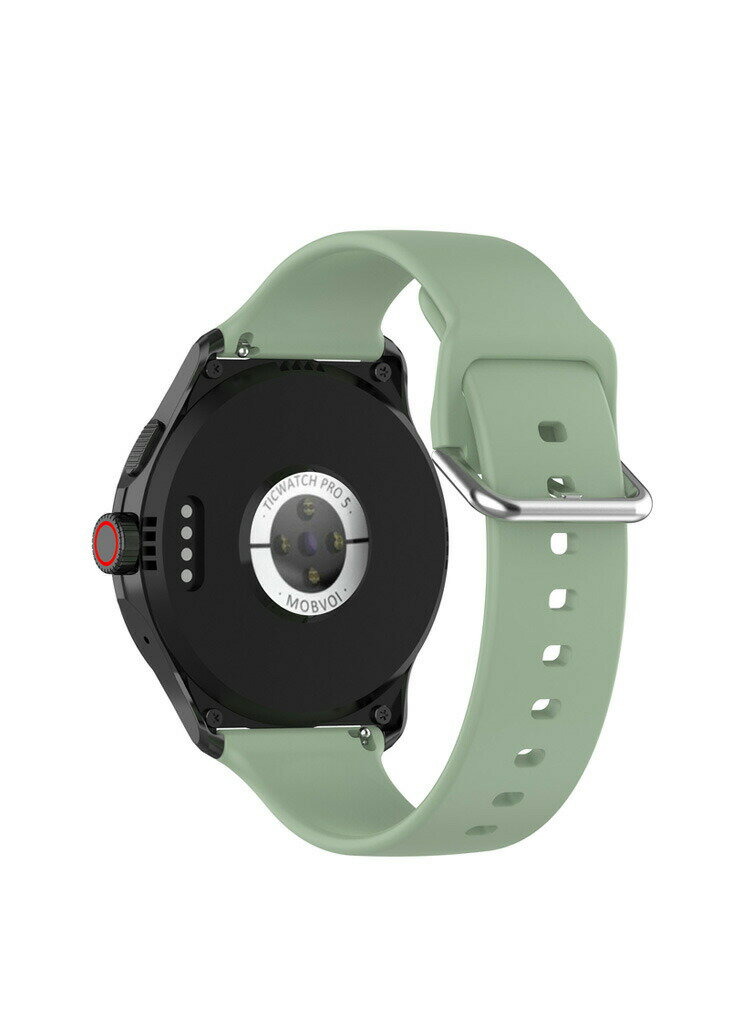 Ticwatch Pro 5 交換 バンド シリコン素材 おしゃれ 腕時計ベルト スポーツ ベルト 交換用 ベルト 替えベルト 綺麗な マルチカラー 簡単装着 爽やか TicWatch プロ5 人気 おすすめ ベルト バンド幅 24mm ウェアラブル端末・スマートウォッチ 腕時計バンド 交換ベルト