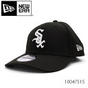 ニューエラ10047515 9FORTY THE LEAGUE CHICAGO WHITE SOX シカゴ・ホワイトソックス サイズ調整可能 キャップ 帽子 レディース メンズ ユニセックス BLACK マジックテープ