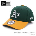 ニューエラ13562132 9FORTY オークランド・アスレチックス OAKLAND ATHLETICS A’s キャップ 帽子 MLB球団 ロゴ メンズ レディース サイズ調節可能 人気 GREEN グリーン