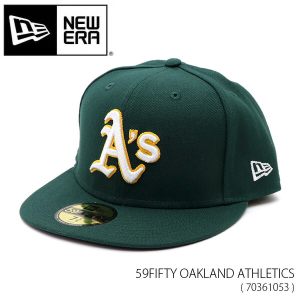 ニューエラ【NEW ERA】70361053 59FIFTY OAKLAND ATHL