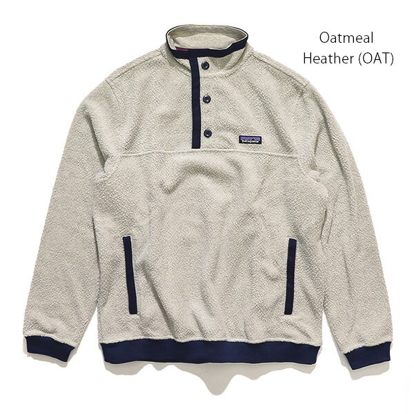 パタゴニア【patagonia】26140 メンズ・シアーリング・ボタン・プルオーバー Men's Shearling Button Pullover トップス フリース 防寒 プルオーバー もこもこ ハーフボタン【あす楽】【送料無料】