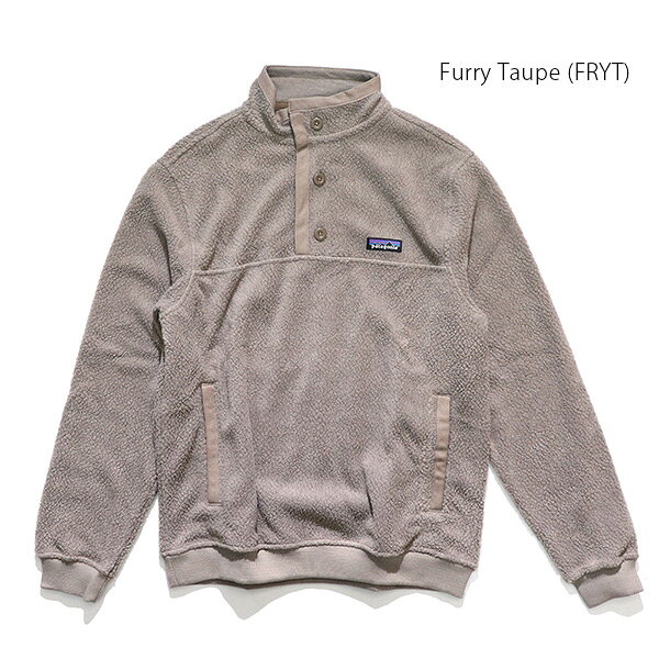 パタゴニア【patagonia】26140 メンズ・シアーリング・ボタン・プルオーバー Men's Shearling Button Pullover トップス フリース 防寒 プルオーバー もこもこ ハーフボタン【あす楽】【送料無料】