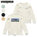 パタゴニア【patagonia】37603 ウィメンズ ロングスリーブ P-6ロゴ レスポンシビリティー Women 039 s Long-Sleeved P-6 Logo Responsibili-Tee 長袖 ロゴT Tシャツ ロンT レギュラー フィット レディース【あす楽】【送料無料】