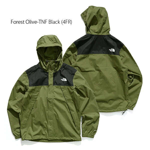 ノースフェイス【THE NORTH FACE】NF0A7QEY Men’s Antora Jacket メンズ レインジャケット フード アウター マウンテンパーカー ウィンドブレーカー ロゴ ナイロン 長袖 アウトドア キャンプ 登山 防水 撥水 雨予防 上着 春 秋 冬【送料無料】 bobs-youhin-10009729 ボブズ洋品店 サンプル画像3