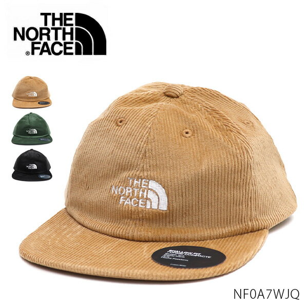 ザ・ノース・フェイスNF0A7WJQ Corduroy Hat キャップ TNFロゴ 帽子 CAP メンズ レディース ユニセックス ハーフドーム アウトドア Pine Needle Almond Butter TNF Black USA規格 コーデュロイ