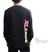 エクストララージ【X-LARGE】01201117FOAMPRINTSTANDARDLOGOL/STEETシャツロンT長袖メンズクルーネックロゴラージアメリカ人気シンプルスケーター【ネコポス発送】
