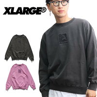 エクストララージ【X-LARGE】01201206EMBROIDERYSQUAREOGPIGMENTCREWNECKSWEATスウェットパーカーフードメンズトップスゴリラ長袖フーディーロゴラージアメリカ人気シンプルスケーター【あす楽】【送料無料】