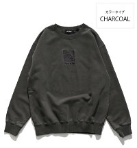 エクストララージ【X-LARGE】01201206EMBROIDERYSQUAREOGPIGMENTCREWNECKSWEATスウェットパーカーフードメンズトップスゴリラ長袖フーディーロゴラージアメリカ人気シンプルスケーター【あす楽】【送料無料】