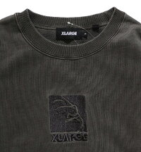 エクストララージ【X-LARGE】01201206EMBROIDERYSQUAREOGPIGMENTCREWNECKSWEATスウェットパーカーフードメンズトップスゴリラ長袖フーディーロゴラージアメリカ人気シンプルスケーター【あす楽】【送料無料】