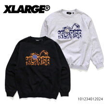 ȥ顼X-LARGE101234012024SPIKEBALLCREWNECKSWEATSHIRTåȥ롼ͥå󥺥ǥȥåץĹµɽ顼ڤڡ̵ۡ