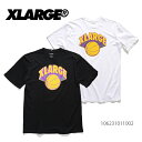 エクストララージ【X-LARGE】B-BALL TEE 106231011002 Tシャツ 半袖 ゴリラ ロゴ メンズ クルーネック ロゴ ラージ アメリカ 人気 シンプル バスケ WHITE BLACK【ネコポス発送】