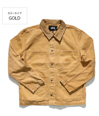 ステューシー【STUSSY】115510HEAVYWASHCHOREJACKETメンズアウタージャケットチョアジャケットウォッシュ羽織ロゴスチューシーstussy【あす楽】【送料無料】