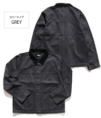 ステューシー【STUSSY】115510HEAVYWASHCHOREJACKETメンズアウタージャケットチョアジャケットウォッシュ羽織ロゴスチューシーstussy【あす楽】【送料無料】