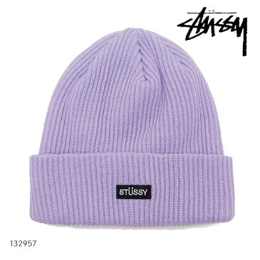 ステューシー【STUSSY】132957 SMALL PATCH WATCH CAP BEANIE ビーニー ニット帽 ニットキャップ 帽子 シンプル ストリート スチューシー stussy フリーサイズ メンズ レディース 人気【ネコポス発送のみ送料無料】