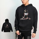 モハメド・アリHOODIE ボクサー パーカー プルオーバーフーディー 長袖 トップス ロゴ コットン BLACK ブラック メンズ レディース 元WBA・WBC統一世界ヘビー級チャンピオン アメリカ