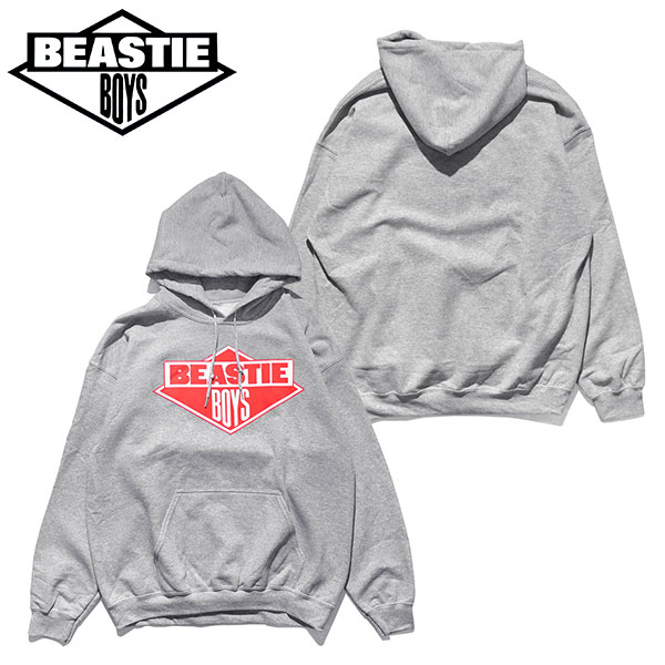 ビースティ・ボーイズLOGO HOODIE パーカー プルオーバーフーディー ロック バンド 長袖 トップス ロゴ コットン BLACK ブラック メンズ レディース ニューヨーク アメリカ ヒップホップ