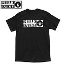 パブリック エナミー【PUBLIC ENEMY】SS TEE BLACK PE ブラック ロゴ 半袖 Tシャツ ヒップホップ ラップロック ロゴT 正規品 本物 メンズ レディース【ネコポス送料無料】