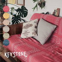 キーストーン【KEYSTONE】IN0540 BANDANA MULTICOVER バンダナマルチカバー ソファカバー ベッドスプレッド ブランケット インテリ...