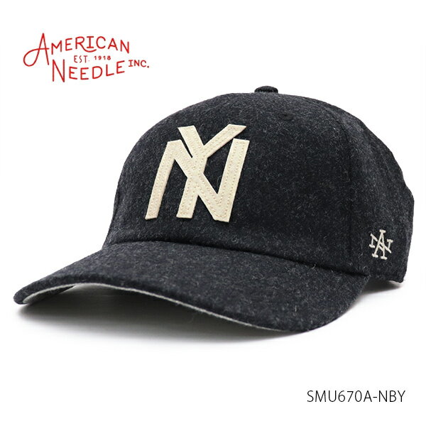 アメリカンニードル【AMERICAN NEEDLE】SMU670A-NBY Archive Legend キャップ ニューヨーク・ブラックヤンキース New York Black Yankees ニグロリーグ 帽子 メンズ レディース【ネコポス発送】