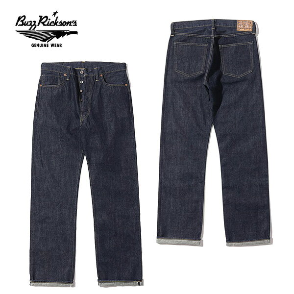 樂天商城 - バズリクソンズ【BUZZ RICKSON'S】BR43041 WORLD WAR II WAIST OVERALLS DENIM オリジナルデニム PANTS ワーキングデニム ジーンズ デニムパンツ メンズ ボトムス 日本製【送料無料】