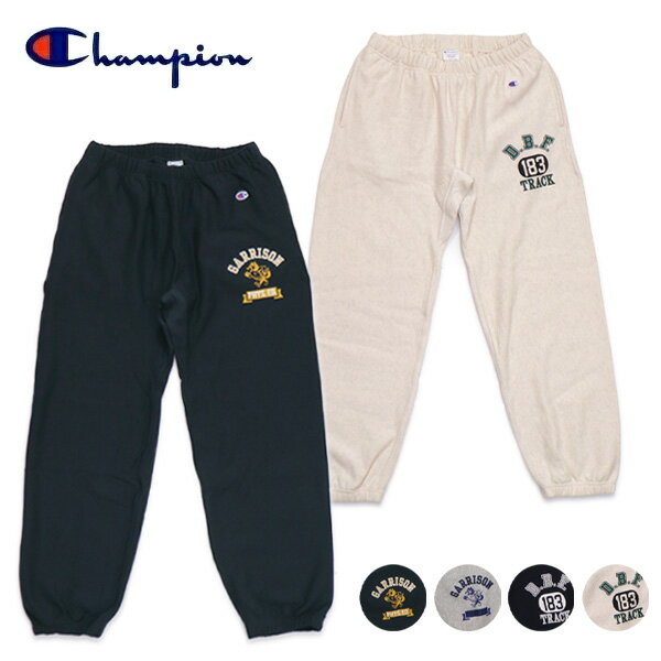 樂天商城 - チャンピオン【Champion】C3-D201 リバースウィーブ スウェットパンツ 26SS リバースウィーブ チャンピオン トレーナー パンツ ロゴ メンズ レディース ボトムス カジュアル CREW SWEAT プリント プルオーバー ブラック グレイ ネイビー オートミール 【送料無料】