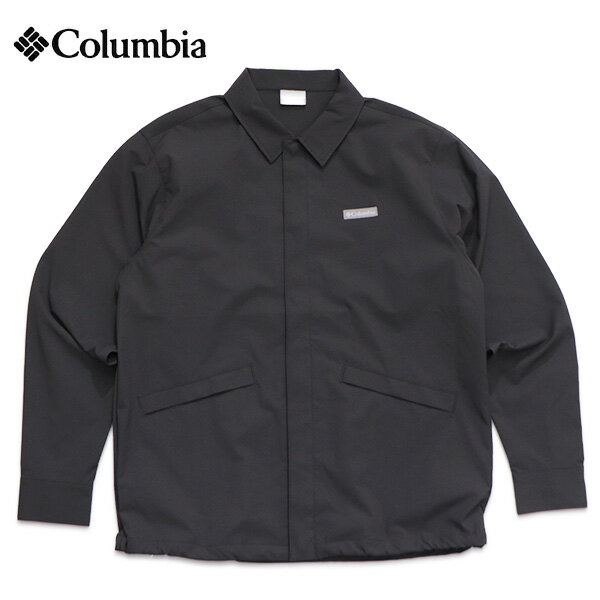 樂天商城 - コロンビア【Columbia】PG4499 マイククリークロングスリーブシャツ Mike Creek™ L/S Shirt 長袖 シャツ アウター アウトドア メンズ トップス コーチジャケット 011 Shark はっ水（撥水）オムニシールド オムニシェイド UPF50【送料無料】