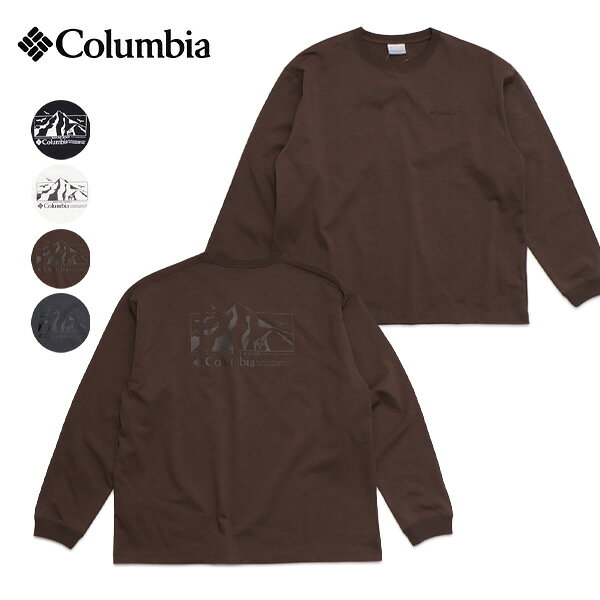 樂天商城 - コロンビア【Columbia】PM0764 ロマビスタグラフィックロングスリーブTシャツLoma Vista Graphic LS Tee 長袖 ロンT アウトドア メンズ トップス バックプリント ポリエステル 吸湿速乾 オムニウィック オムニシェイド UPF50【ネコポス発送】