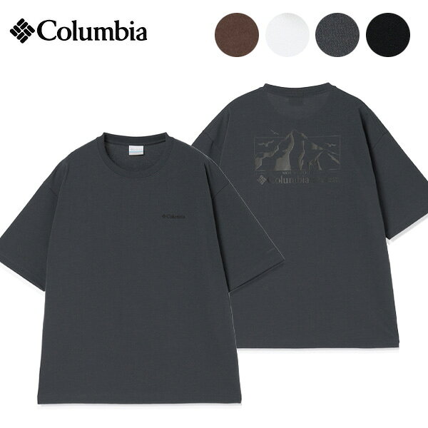 樂天商城 - コロンビア【Columbia】PM0960 ロマビスタグラフィックショートスリーブTシャツ Loma Vista™ Graphic SS Tee Tシャツ 半袖 アウトドア 登山 キャンプ メンズ トップス スポーツウェア ロゴ ユニセックス 速乾 紫外線 バックプリント ゆったり 【ネコポス発送】