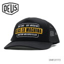 デウスエクスマキナ   帽子 メンズ デウスエクスマキナ【DEUS EX MACHINA】DMP237772 GRIP TAPE TRUCKER メッシュ キャップ スケボー ストリート 帽子 メンズ レディース メッシュトラッカー BLACK【あす楽】【送料無料】