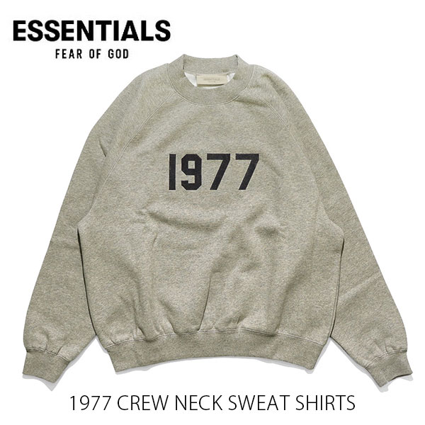 FOGESSENTIALSڥå󥷥륺1977CREWNECKSWEATSHIRTSåȥץ륪С΢ʥȥåץĹµե˥å͵ȥߡDarkOatmealڤڡ̵ۡ