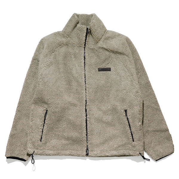 FOG ESSENTIALS 【エッセンシャルズ】Polar Fleece Full Zip Jacket フリース ジャケット ポーラーフリース フルジップ ジッパー 羽織り もこもこ 正規品 トップス 長袖 メンズ エフオージー ユニセックス 人気 ダークオートミール Dark Oatmeal【あす楽】【送料無料】