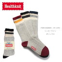 ヘルスニット【Healthknit】191-3392 シンカーライン 3Pソックス ハイソックス ロングソックス 3色 メンズ レディース グレー ユニセックス...