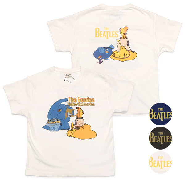 ビートルズ【THE BEATLES】26B-96344 THE BEATLES 半袖シャツ Tシャツ ビートルズ メンズ レディース ユニセックス ヴィンテージ ストリート Yellow Submarine イエローサブマリン レトロポップ バンド ロック ミュージック アーティスト【ネコポス発送】