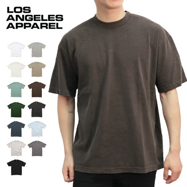 󥼥륹ѥLos Angeles Apparel1801GD 6.5oz Garment Crew Neck T-Shirt ...