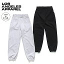 ロサンゼルスアパレル【Los Angeles Apparel】HF04 Heavy Fleece Sweatpants (Piece Dye) スウェットパンツ 裏起毛 ピースダイ コットン ユニセックス メンズ レディース ボトムス【送料無料】
