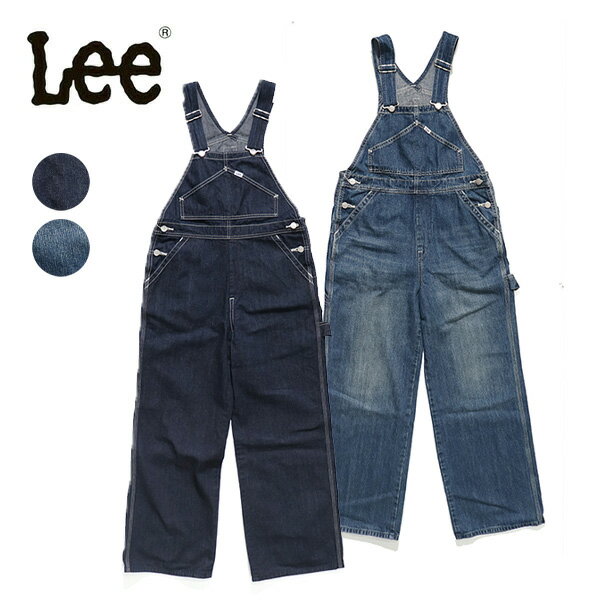 リー【Lee】LL6294 70's ルーズオーバーオール 山型ポケット サロペット オールインワン レディース【送料無料】