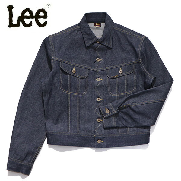 リー【Lee】LM6017 THE ARCHIVES 101-J 1945 MODELジャケット デニムジャケット アウター 長袖 メンズ 男性 デニム ジーンズ ライダージャケット Gジャン コットン 綿100％ ヴィンテージ アメカジファッション スタイリッシュ 父の日 プレゼント ギフト 日本製【送料無料】