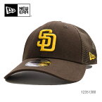 ニューエラ【NEW ERA】12351300 9FORTY SAN DIEGO PADRES 940 サンディエゴ・パドレス メッシュ キャップ 帽子 MLB球団 ロゴ メンズ レディース サイズ調節可能 マジックテープ 人気 BROWN ブラウン【あす楽】