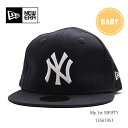 ニューエラ13561951 My 1st 59FIFTY ニューヨーク・ヤンキース ネイビー 5950 ベビー キッズ 0〜2歳 身長〜80cm 子供 キャップ 帽子 ヘッドウェア