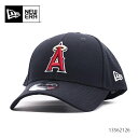 ニューエラ13562126 9FORTY ロサンゼルス・エンゼルス CAP ベースボールキャップ 940 Los Angeles Angels ロス LA ベルクロストラップ サイズ調整可能 アジャスタブル キャップ 帽子 野球 ネイビー NAVY