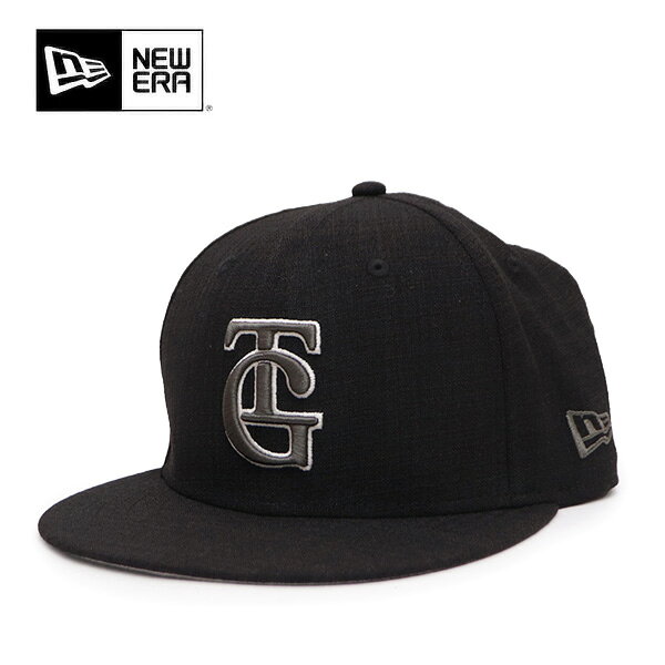 樂天商城 - ニューエラ【NEW ERA】14745136 59FIFTY 読売ジャイアンツ TGロゴ ブラック キャップ 5950 帽子 CAP ユニセックス メンズ レディース トレンド NPB 多機能素材【送料無料】
