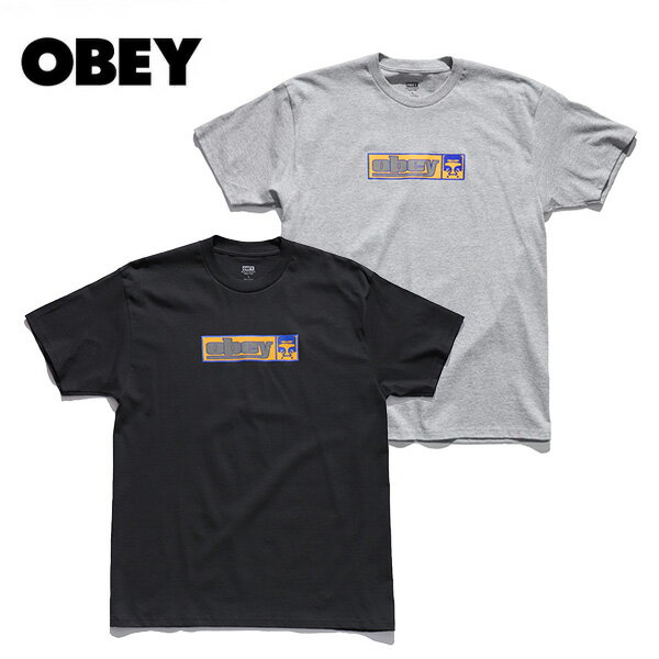 オベイ【OBEY】165264066 90s Icon Classic T-Shirt クラシック Tシャツ 半袖 メンズ レディース TEE ..