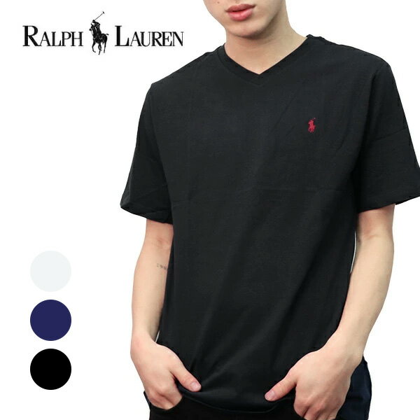 ポロ ラルフローレン【POLO RALPH LAUREN 】323832906 ボーイズサイズ Tシャツ Vネック メンズ レディース 男性 ポニー コットン トップス 半袖 シンプル WHITE NAVY BLACK キッズ【ネコポス発送】