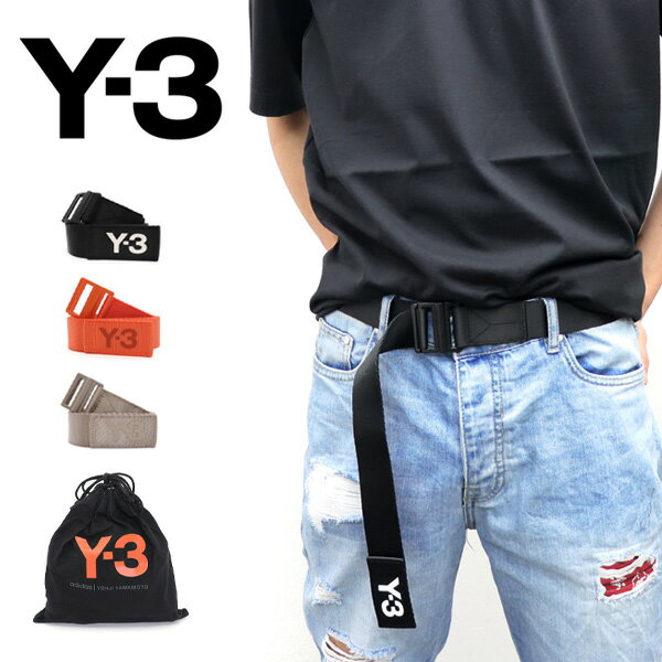 アディダス【adidas】Y-3/ワイスリー GK2074 CLASSIC LOGO BELT メンズ ロゴ ベルト スポーティー メタルバックル アクセサリー BLACK ブラック【あす楽】【送料無料】